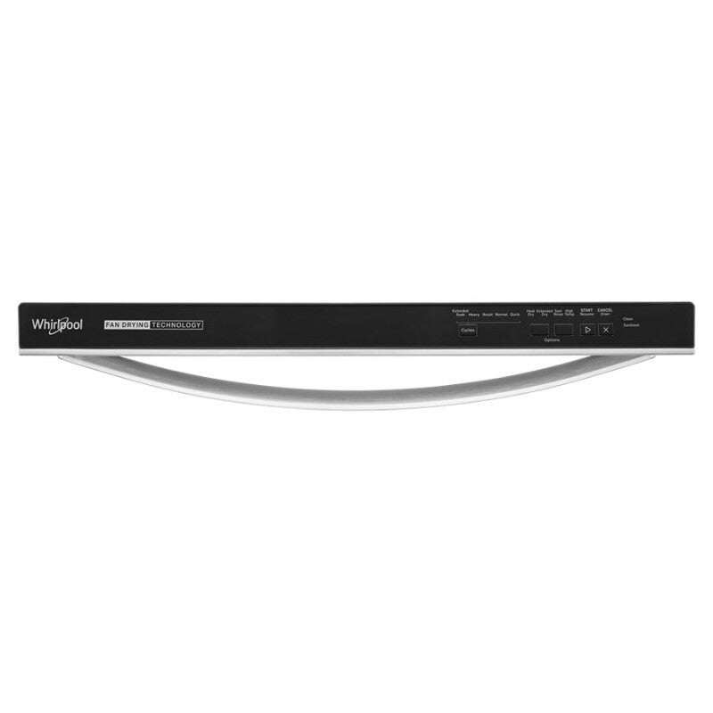 Whirlpool 51 dBA Quiet Dishwasher with 3rd Rack - Fingerprint Resistant Stainless Steel (WDT730HAMZ)