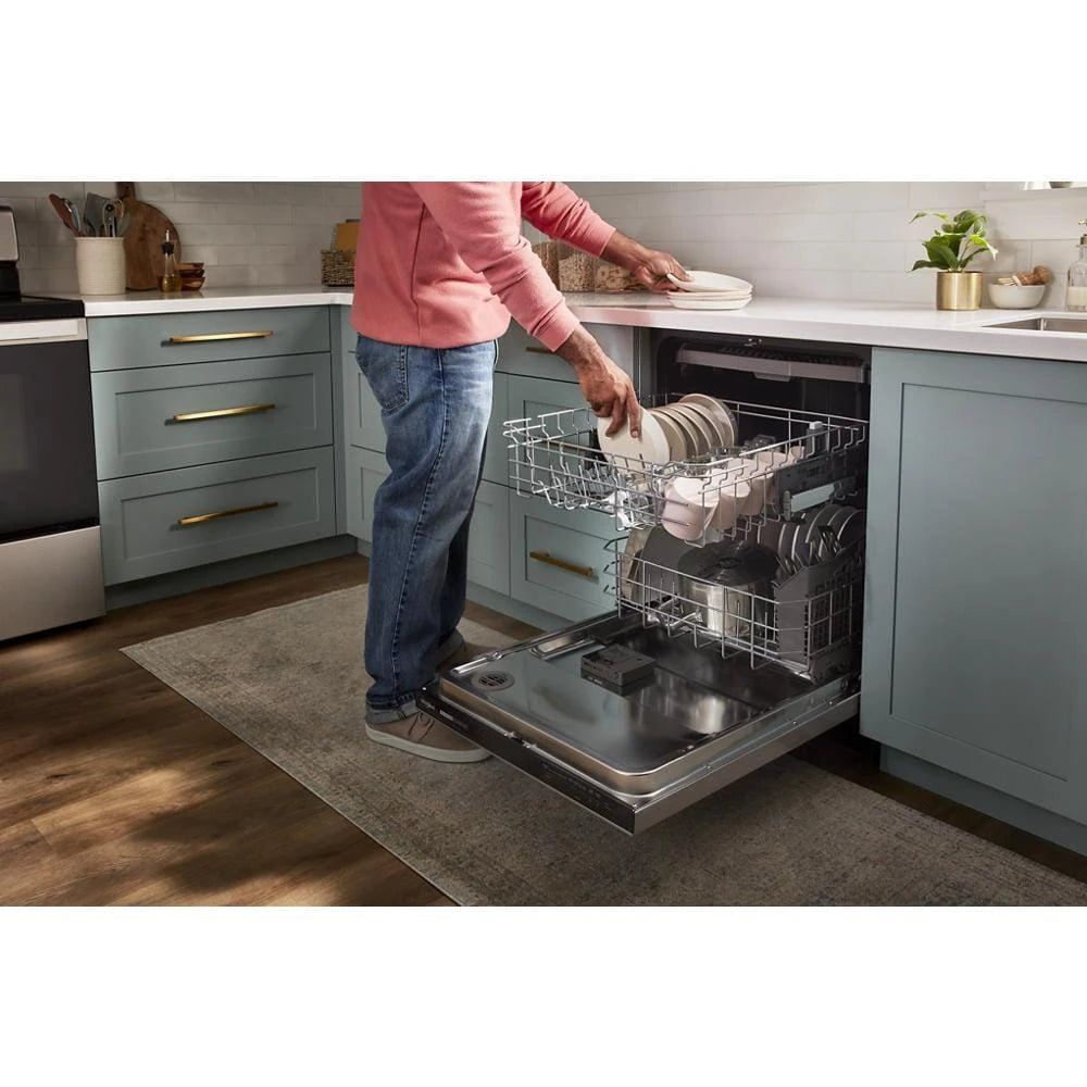 WHIRLPOOL  Quiet Dishwasher with 3rd Rack - Fingerprint Resistant Stainless Steel (WDT730HAMZ)
