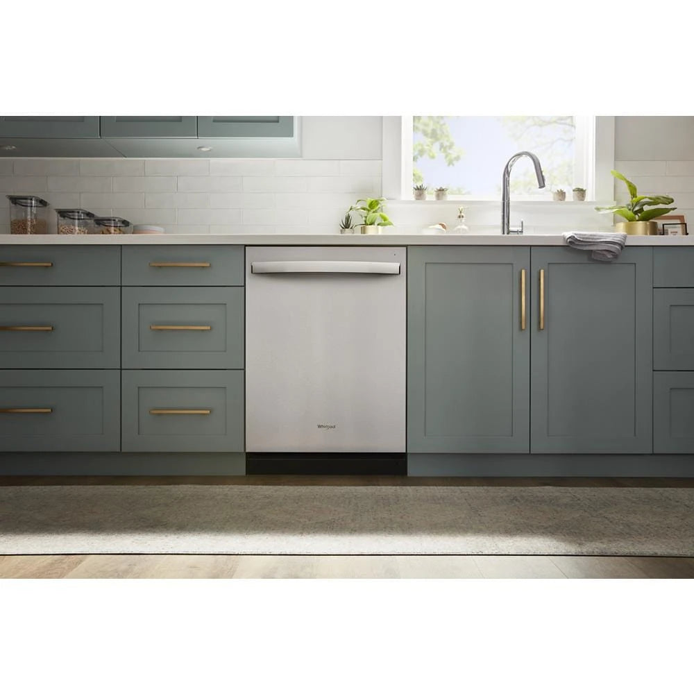 WHIRLPOOL  Quiet Dishwasher with 3rd Rack - Fingerprint Resistant Stainless Steel (WDT730HAMZ)