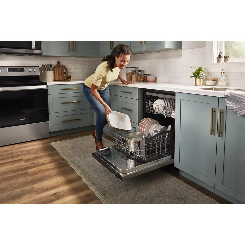 WHIRLPOOL  Quiet Dishwasher with 3rd Rack - Fingerprint Resistant Stainless Steel (WDT730HAMZ)