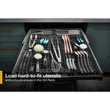 WHIRLPOOL  Quiet Dishwasher with 3rd Rack - Fingerprint Resistant Stainless Steel (WDT730HAMZ)
