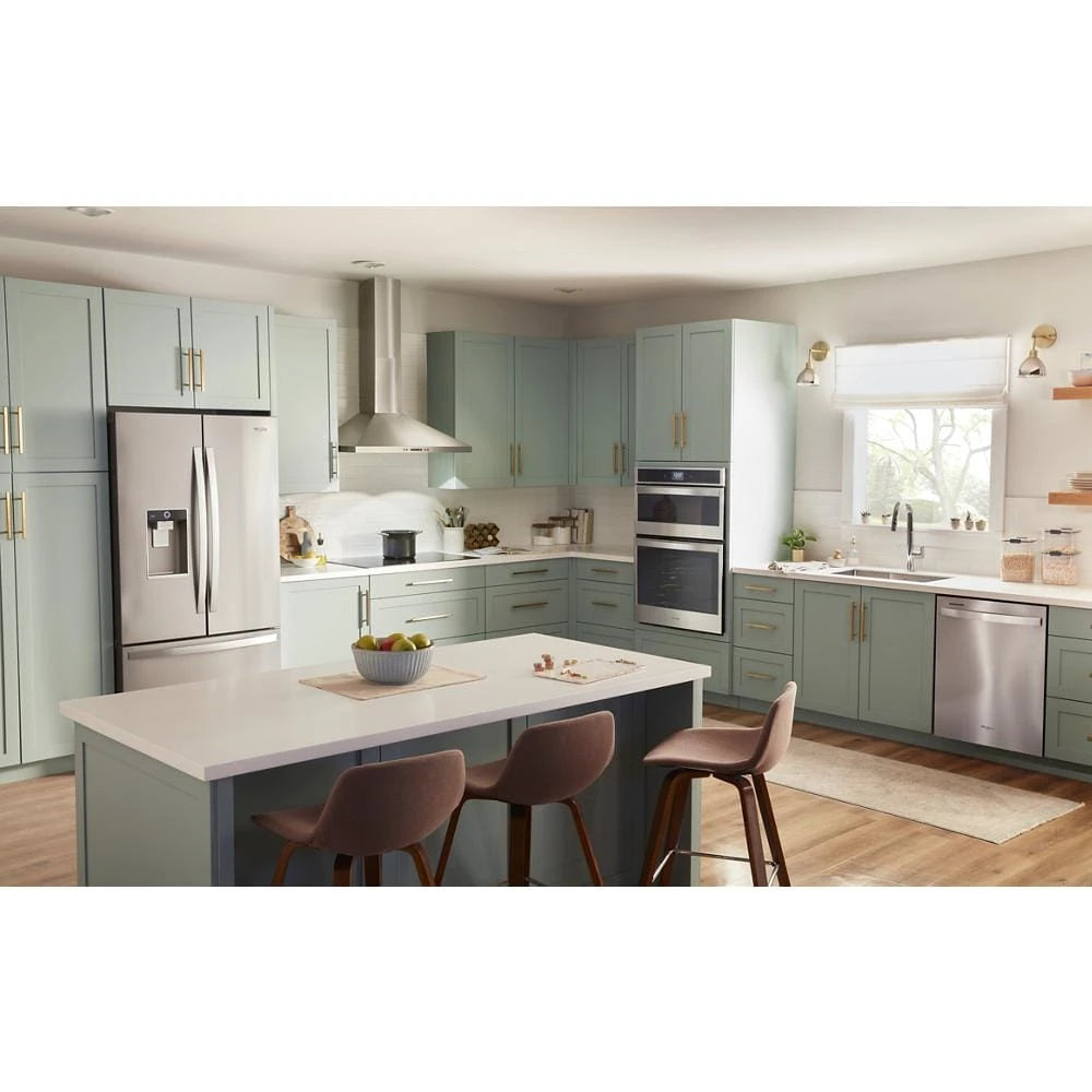 WHIRLPOOL  24” Stainless Steel Dishwasher with AI Intelligent Wash and Tall Top Rack - Fingerprint Resistant Stainless Steel (WDT740SALZ)