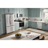 WHIRLPOOL  24” Stainless Steel Dishwasher with AI Intelligent Wash and Tall Top Rack - Fingerprint Resistant Stainless Steel (WDT740SALZ)