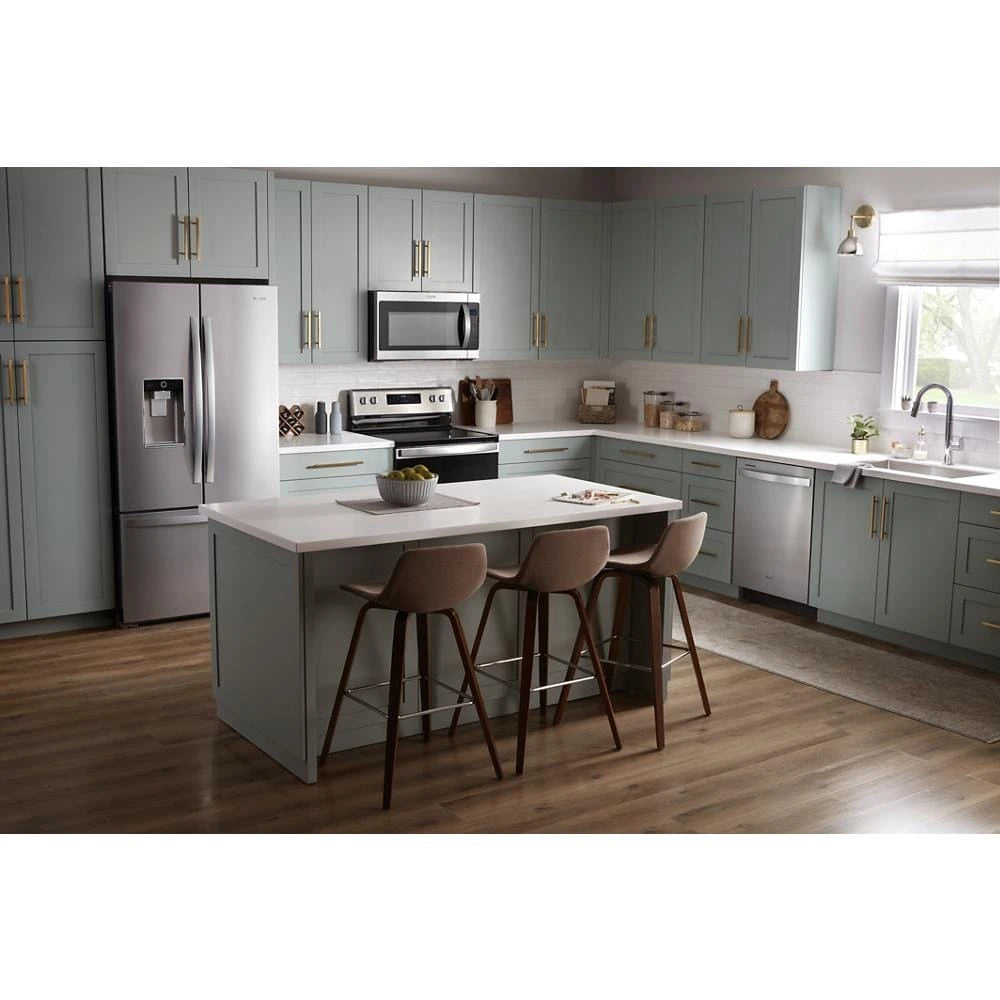 WHIRLPOOL  24” Stainless Steel Dishwasher with AI Intelligent Wash and Tall Top Rack - Fingerprint Resistant Stainless Steel (WDT740SALZ)