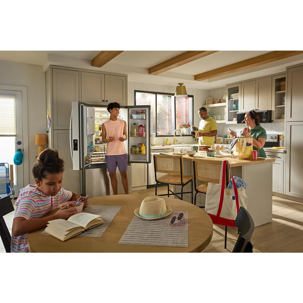 WHIRLPOOL  24” Stainless Steel Dishwasher with AI Intelligent Wash and Tall Top Rack - Fingerprint Resistant Stainless Steel (WDT740SALZ)