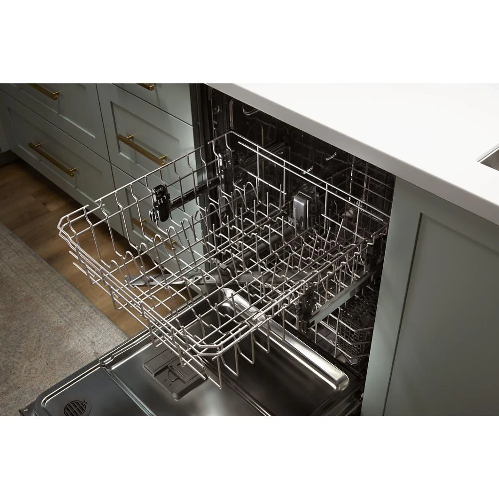 WHIRLPOOL  24” Stainless Steel Dishwasher with AI Intelligent Wash and Tall Top Rack - Fingerprint Resistant Stainless Steel (WDT740SALZ)