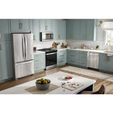 WHIRLPOOL  24” Stainless Steel Dishwasher with AI Intelligent Wash and Tall Top Rack - Fingerprint Resistant Stainless Steel (WDT740SALZ)