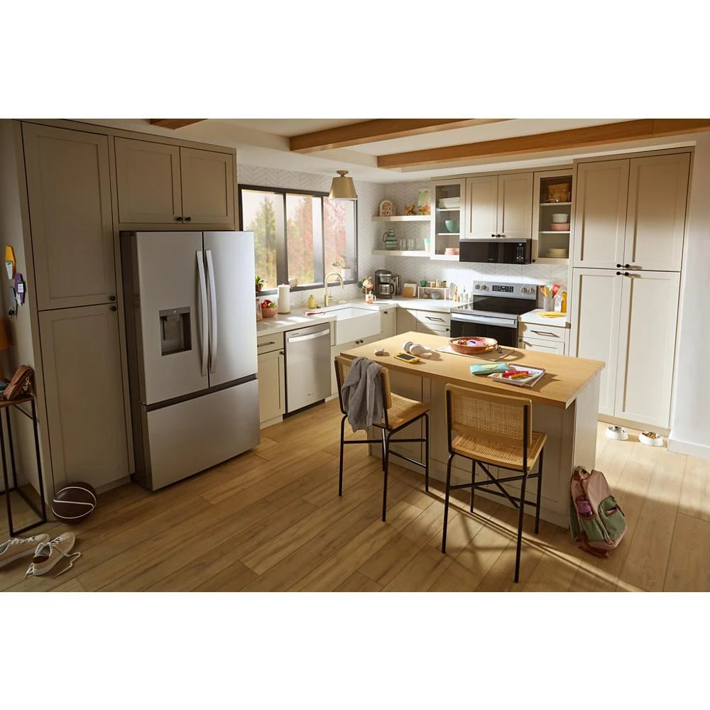 WHIRLPOOL  24” Stainless Steel Dishwasher with AI Intelligent Wash and Tall Top Rack - Fingerprint Resistant Stainless Steel (WDT740SALZ)