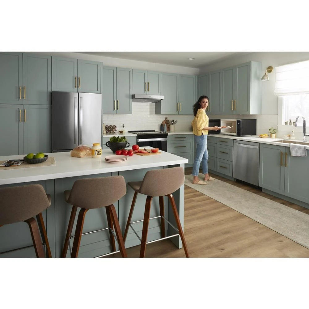 WHIRLPOOL  24” Stainless Steel Dishwasher with AI Intelligent Wash and Tall Top Rack - Fingerprint Resistant Stainless Steel (WDT740SALZ)