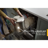WHIRLPOOL  24” Stainless Steel Dishwasher with AI Intelligent Wash and Tall Top Rack - Fingerprint Resistant Stainless Steel (WDT740SALZ)