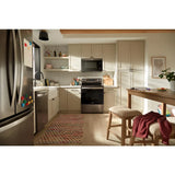 WHIRLPOOL  24” Dishwasher with AI Intelligent Wash - 47 dBA - Print Resist Black Stainless (WDT750SAKV)