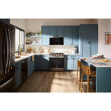 WHIRLPOOL  24” Dishwasher with AI Intelligent Wash - 47 dBA - Print Resist Black Stainless (WDT750SAKV)