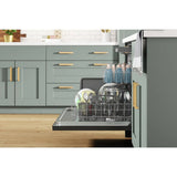 WHIRLPOOL  24” Dishwasher with AI Intelligent Wash - 47 dBA - Print Resist Black Stainless (WDT750SAKV)
