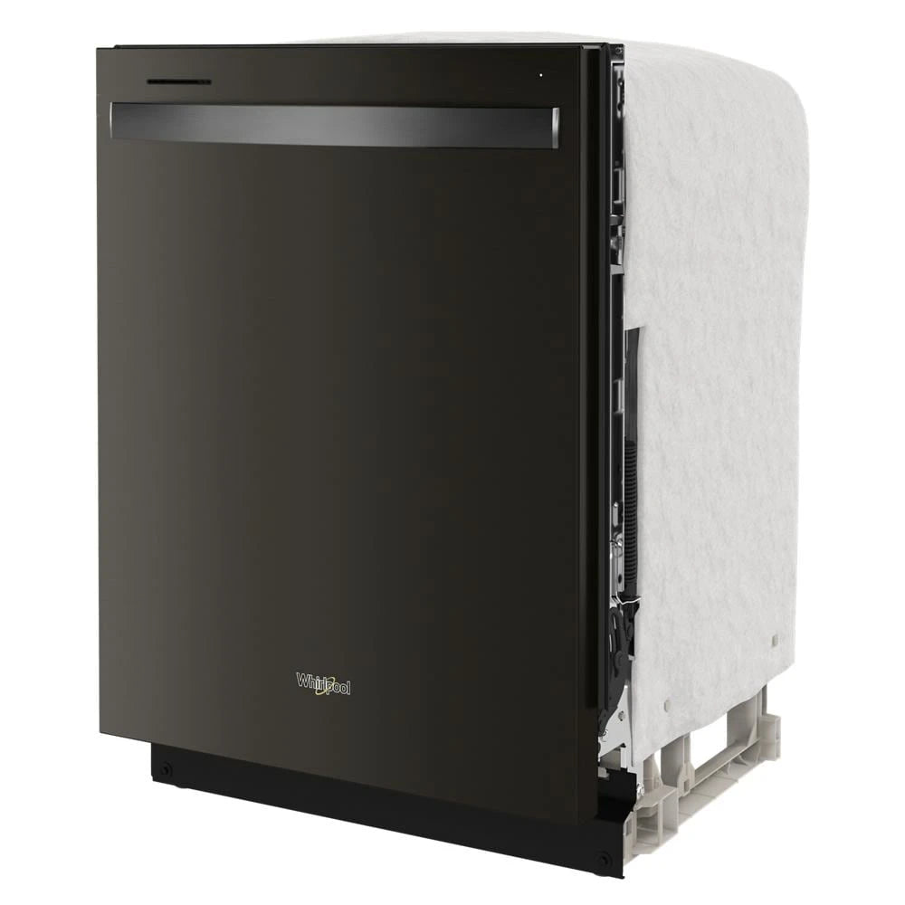 WHIRLPOOL  24” Dishwasher with AI Intelligent Wash - 47 dBA - Print Resist Black Stainless (WDT750SAKV)