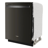WHIRLPOOL  24” Dishwasher with AI Intelligent Wash - 47 dBA - Print Resist Black Stainless (WDT750SAKV)