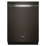 WHIRLPOOL  24” Dishwasher with AI Intelligent Wash - 47 dBA - Print Resist Black Stainless (WDT750SAKV)