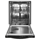 WHIRLPOOL 24” Stainless Steel Dishwasher with AI Intelligent Wash - 47 dBA - Print Resist Black Stainless (WDT750SAKV)