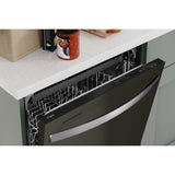 WHIRLPOOL 24” Stainless Steel Dishwasher with AI Intelligent Wash - 47 dBA - Print Resist Black Stainless (WDT750SAKV)
