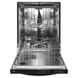 Whirlpool 24” Stainless Steel Dishwasher with AI Intelligent Wash - 47 dBA - Print Resist Black Stainless (WDT750SAKV)