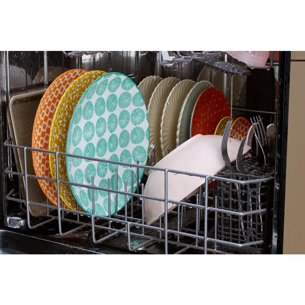 Whirlpool 24” Stainless Steel Dishwasher with AI Intelligent Wash - 47 dBA - Print Resist Black Stainless (WDT750SAKV)