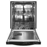 Whirlpool 24” Stainless Steel Dishwasher with AI Intelligent Wash - 47 dBA - Print Resist Black Stainless (WDT750SAKV)