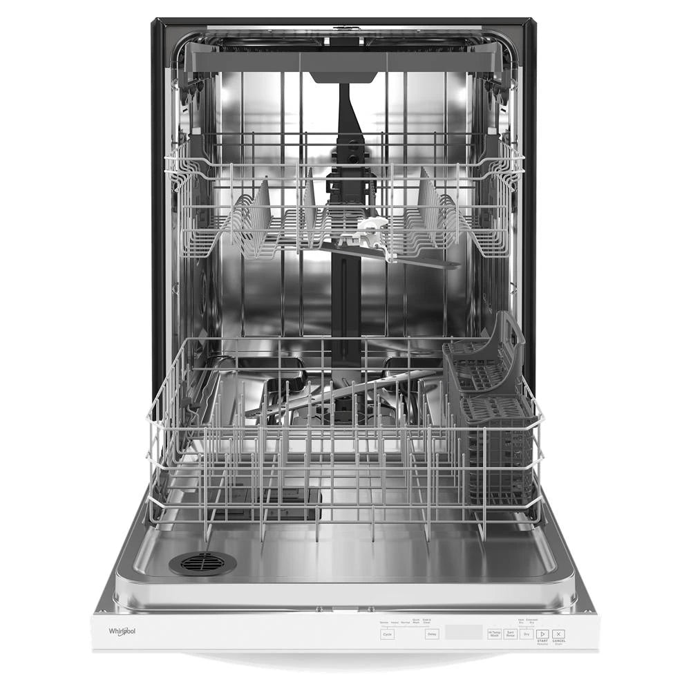 Whirlpool  24” Stainless Steel Dishwasher with AI Intelligent Wash - 47 dBA - White (WDT750SAKW)