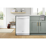 WHIRLPOOL  24” Dishwasher with AI Intelligent Wash - 47 dBA - White (WDT750SAKW)