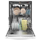 WHIRLPOOL  24” Dishwasher with AI Intelligent Wash - 47 dBA - White (WDT750SAKW)