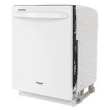 WHIRLPOOL  24” Dishwasher with AI Intelligent Wash - 47 dBA - White (WDT750SAKW)
