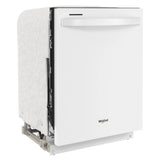 WHIRLPOOL  24” Dishwasher with AI Intelligent Wash - 47 dBA - White (WDT750SAKW)