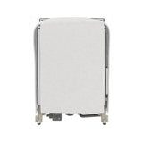 Whirlpool  24” Stainless Steel Dishwasher with AI Intelligent Wash - 47 dBA - White (WDT750SAKW)