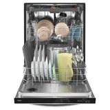 WHIRLPOOL  24” Stainless Steel Dishwasher with AI Intelligent Wash - 47 dBA - Fingerprint Resistant Stainless Steel (WDT750SAKZ)