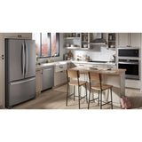 WHIRLPOOL  24” Stainless Steel Dishwasher with AI Intelligent Wash - 47 dBA - Fingerprint Resistant Stainless Steel (WDT750SAKZ)
