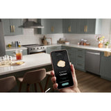 WHIRLPOOL  24” Stainless Steel Dishwasher with AI Intelligent Wash - 47 dBA - Fingerprint Resistant Stainless Steel (WDT750SAKZ)