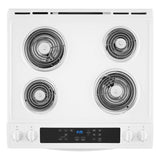 WHIRLPOOL  4.8 Cu. Ft. Electric Range with Frozen Bake™ Technology - White (WEC310S0LW)