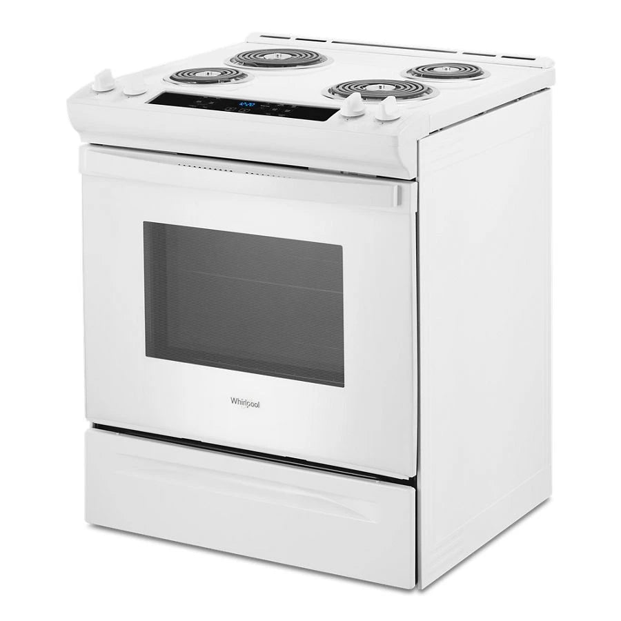 WHIRLPOOL  4.8 Cu. Ft. Electric Range with Frozen Bake™ Technology - White (WEC310S0LW)