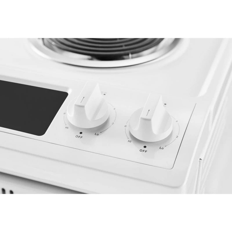 Whirlpool 4.8 Cu. Ft. Whirlpool® Electric Range with Frozen Bake™ Technology - White (WEC310S0LW)
