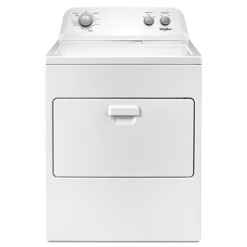 WHIRLPOOL 7.0 cu. ft. Front Load Electric Dryer with AutoDry Drying System - White (WED4850HW)