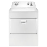 WHIRLPOOL 7.0 cu. ft. Front Load Electric Dryer with AutoDry Drying System - White (WED4850HW)
