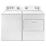 Whirlpool 7.0 cu. ft. Front Load Electric Dryer with AutoDry Drying System - White (WED4850HW)