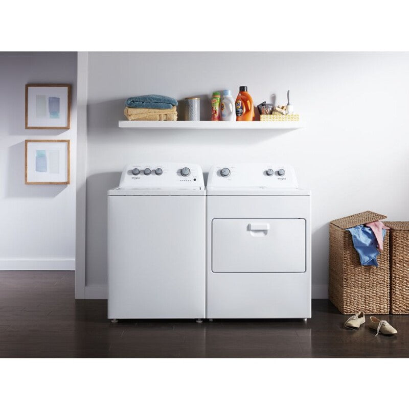 WHIRLPOOL 7.0 cu. ft. Front Load Electric Dryer with AutoDry Drying System - White (WED4850HW)