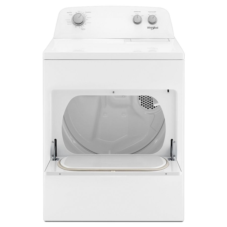 Whirlpool  7.0 cu. ft. Top Load Electric Dryer with AutoDry™ Drying System - White (WED4850HW)