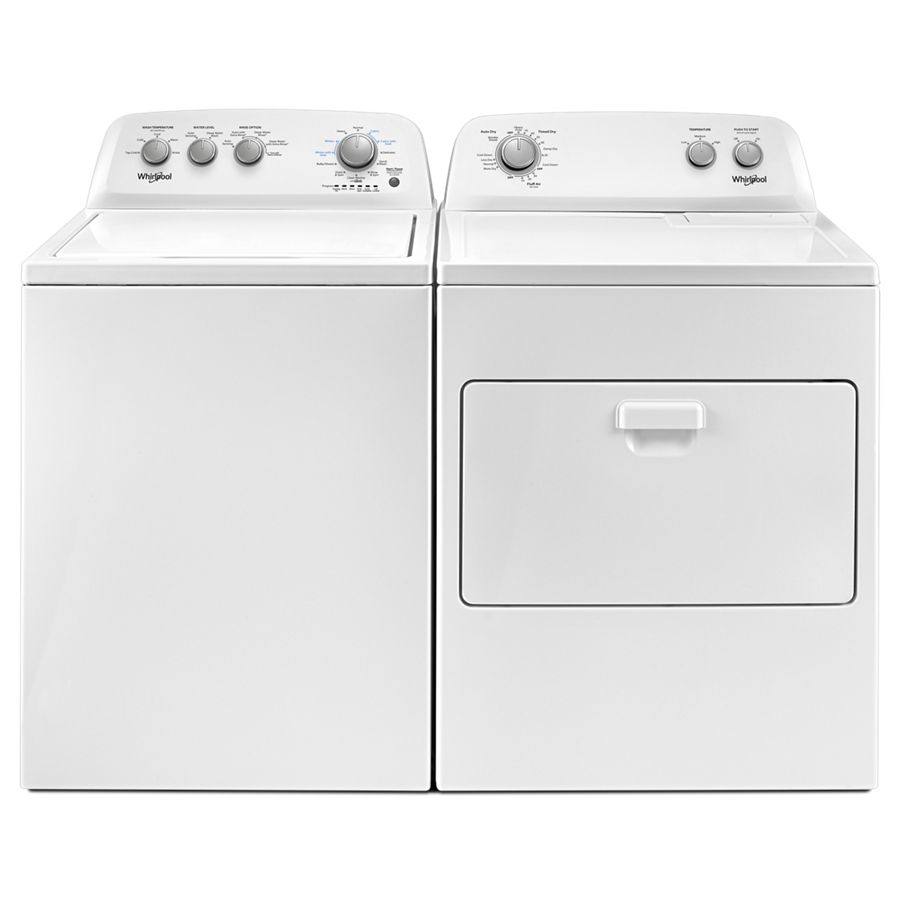 Whirlpool  7.0 cu. ft. Top Load Electric Dryer with AutoDry™ Drying System - White (WED4850HW)
