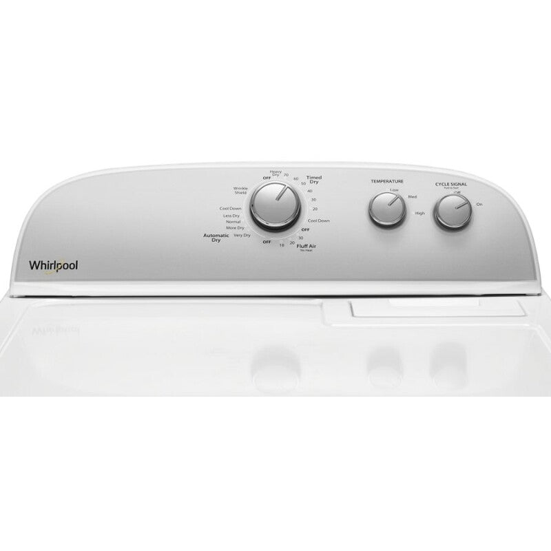 Whirlpool 7.0 cu. Ft. Front Load Electric Dryer with AutoDry Drying System - White (WED4950HW)