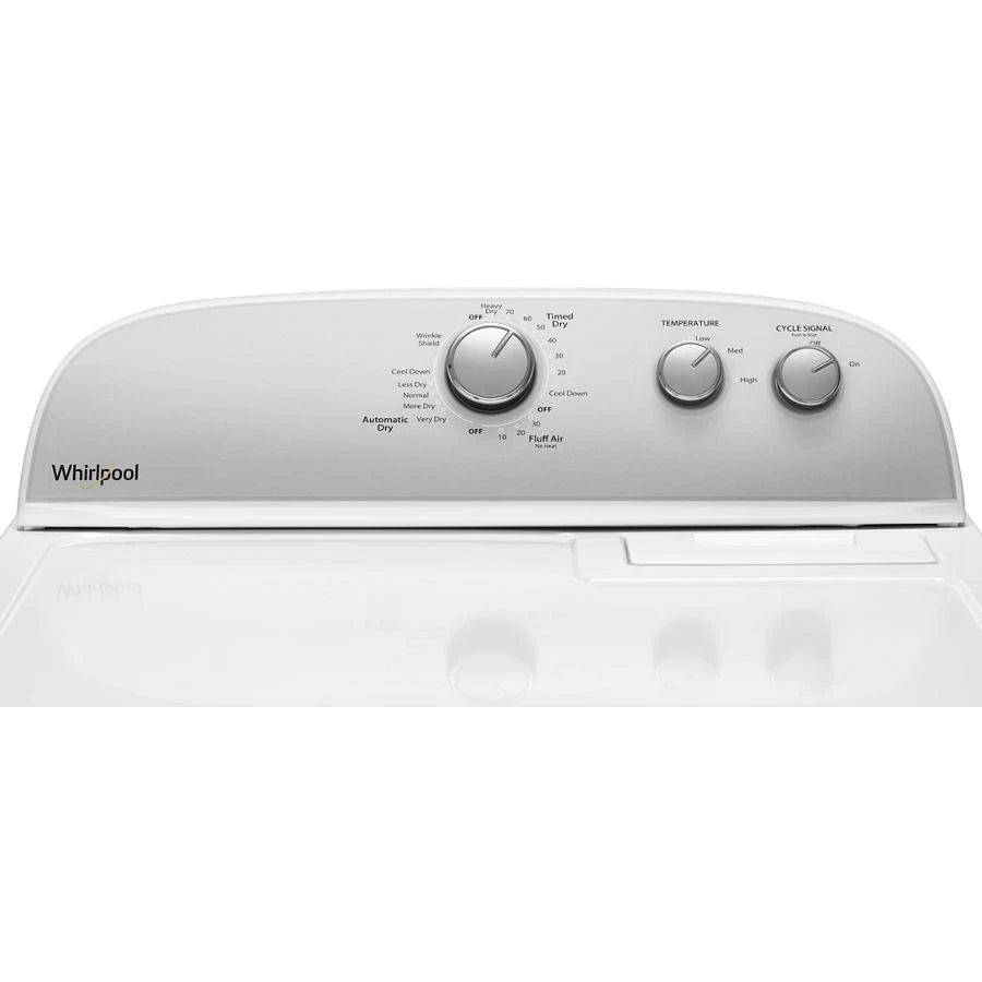 WHIRLPOOL  7.0 cu. ft. Top Load Electric Dryer with AutoDry™ Drying System - White (WED4950HW)