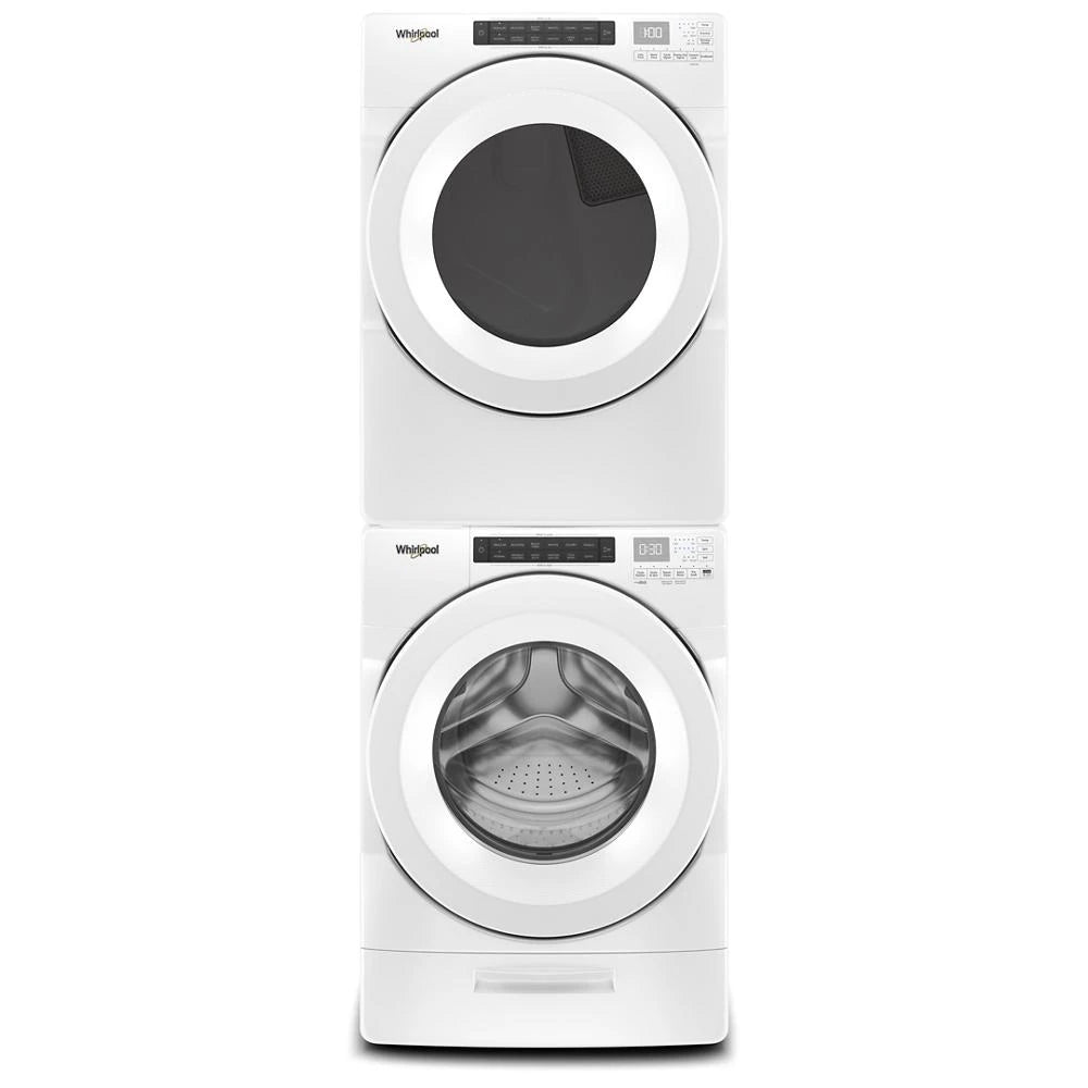 WHIRLPOOL  7.4 cu. ft. Front Load Electric Dryer with Intuitive Touch Controls - White (WED5620HW)