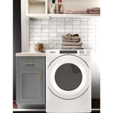 WHIRLPOOL  7.4 cu. ft. Front Load Electric Dryer with Intuitive Touch Controls - White (WED5620HW)