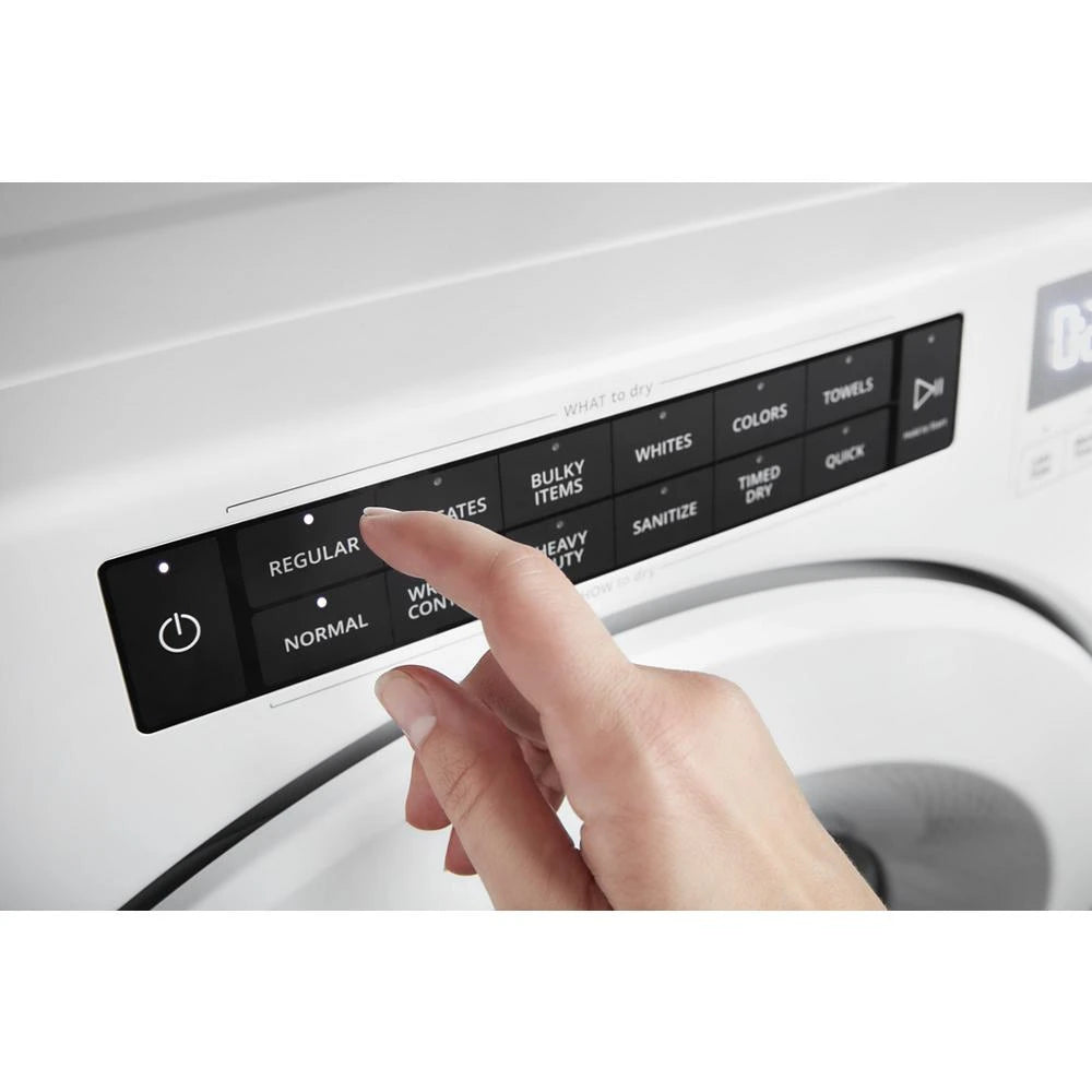 WHIRLPOOL  7.4 cu. ft. Front Load Electric Dryer with Intuitive Touch Controls - White (WED5620HW)
