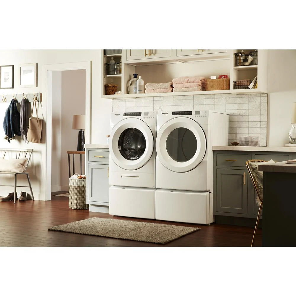 WHIRLPOOL  7.4 cu. ft. Front Load Electric Dryer with Intuitive Touch Controls - White (WED5620HW)