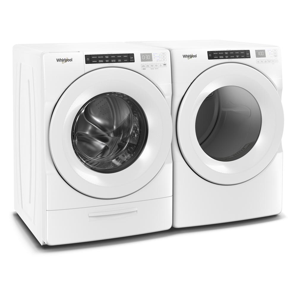 Whirlpool 7.4 cu. ft. Front Load Electric Dryer with Intuitive Touch Controls - White (WED5620HW)